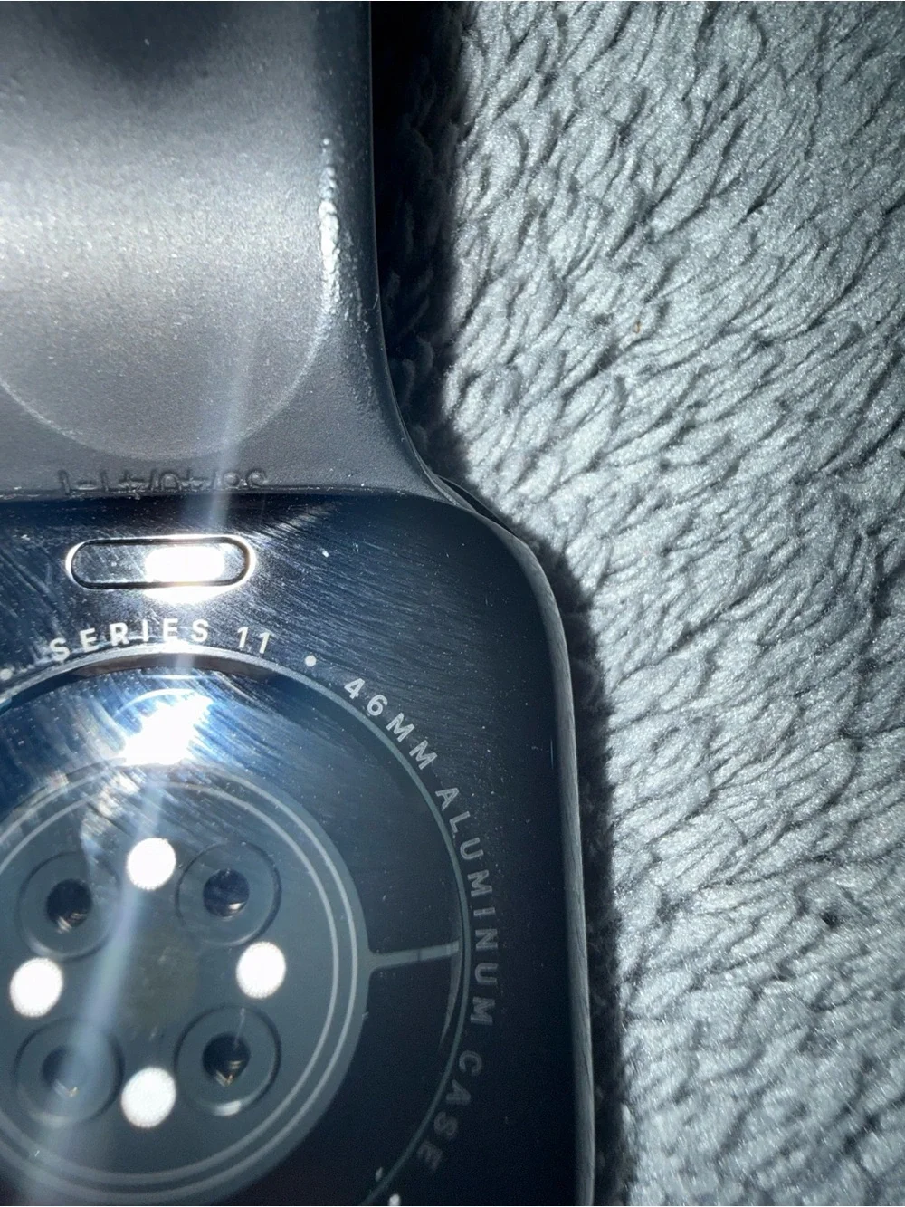 Apple black smartwatch